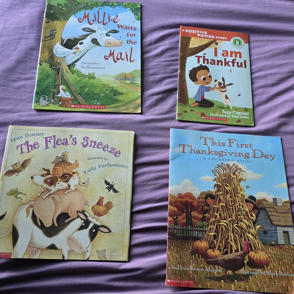 Scholastic Kids Book Set - Colorful Covers